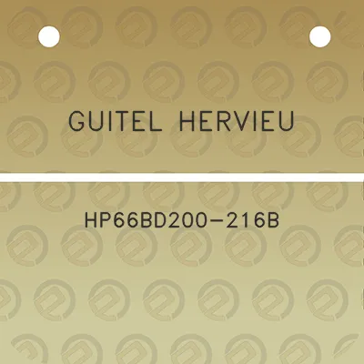 guitel-hervieu-hp66bd200-216b