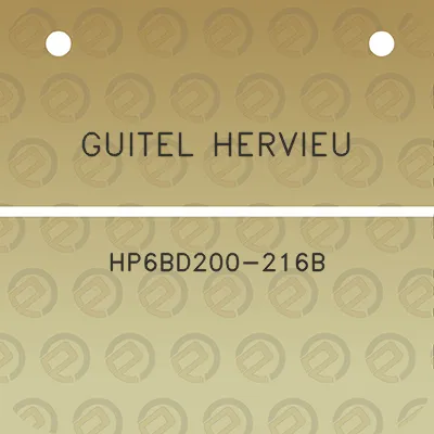 guitel-hervieu-hp6bd200-216b