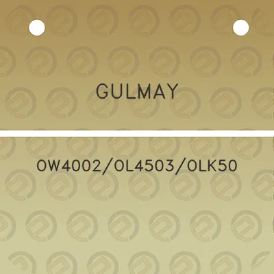 gulmay-ow4002ol4503olk50