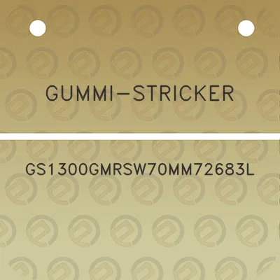 gummi-stricker-gs1300gmrsw70mm72683l