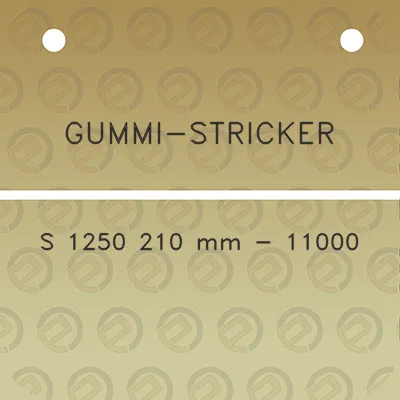 gummi-stricker-s-1250-210-mm-11000