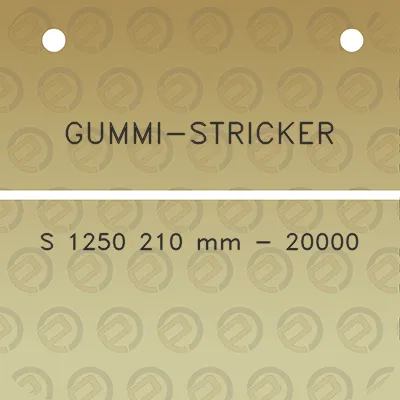 gummi-stricker-s-1250-210-mm-20000