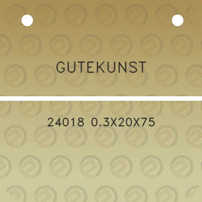 gutekunst-24018-03x20x75