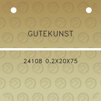 gutekunst-24108-02x20x75