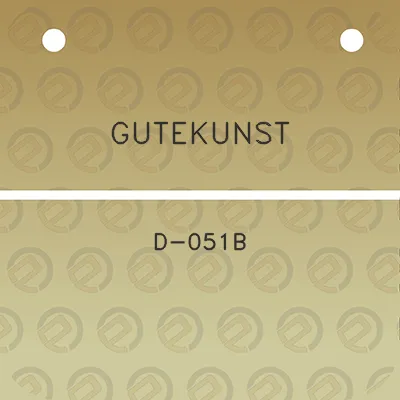 gutekunst-d-051b