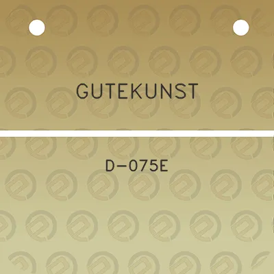 gutekunst-d-075e