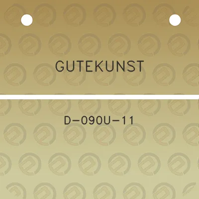 gutekunst-d-090u-11