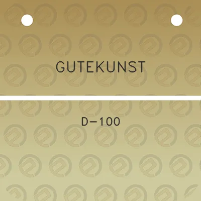 gutekunst-d-100