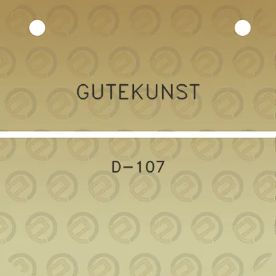 gutekunst-d-107