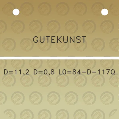 gutekunst-d112-d08-l084-d-117q