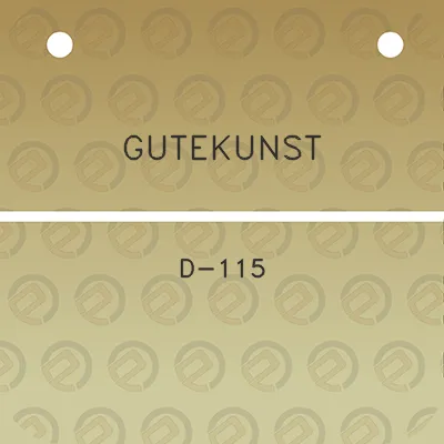 gutekunst-d-115