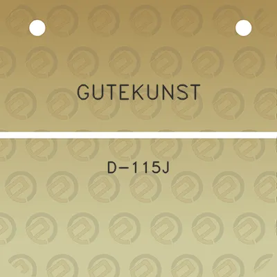 gutekunst-d-115j