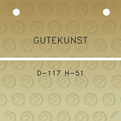 gutekunst-d-117-h-51