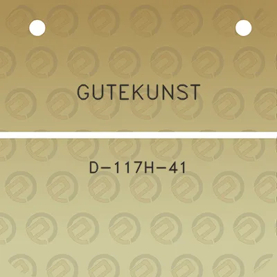 gutekunst-d-117h-41