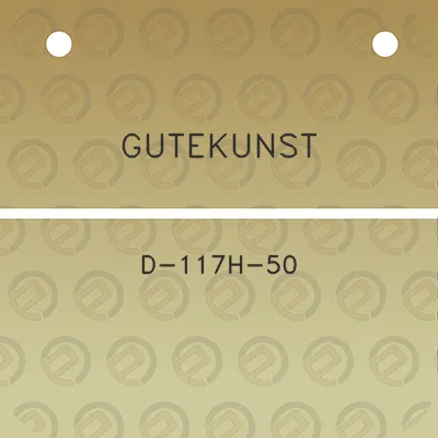 gutekunst-d-117h-50