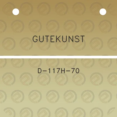 gutekunst-d-117h-70