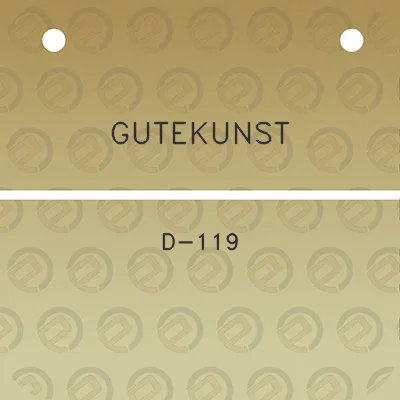 gutekunst-d-119