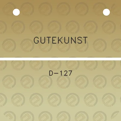 gutekunst-d-127