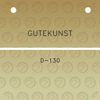 gutekunst-d-130