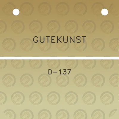 gutekunst-d-137