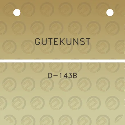 gutekunst-d-143b