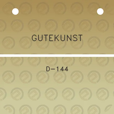 gutekunst-d-144