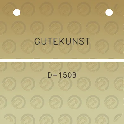 gutekunst-d-150b