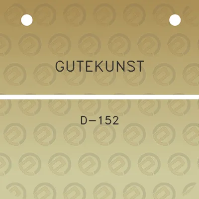 gutekunst-d-152