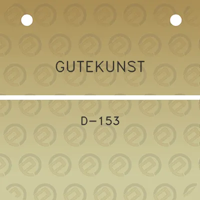 gutekunst-d-153