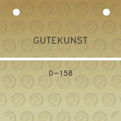 gutekunst-d-158