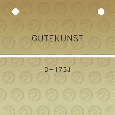 gutekunst-d-173j