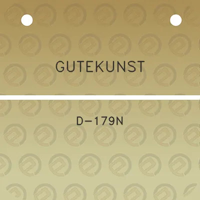 gutekunst-d-179n