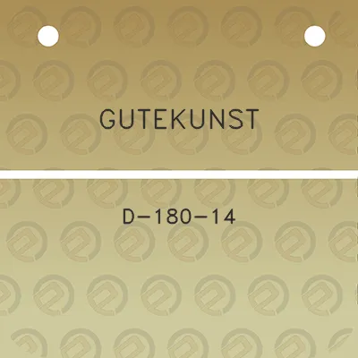 gutekunst-d-180-14