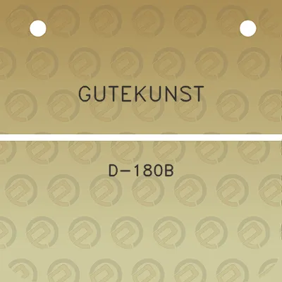 gutekunst-d-180b