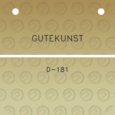 gutekunst-d-181