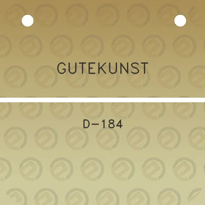 gutekunst-d-184