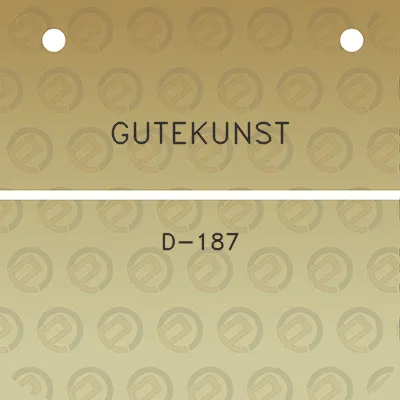 gutekunst-d-187