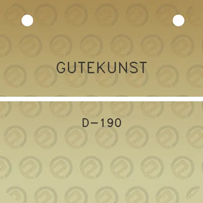 gutekunst-d-190