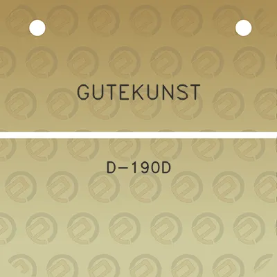 gutekunst-d-190d