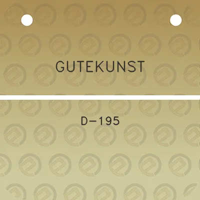 gutekunst-d-195