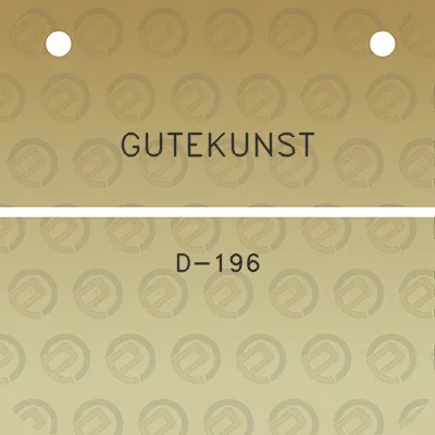 gutekunst-d-196