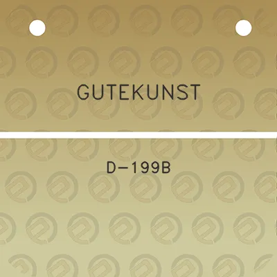 gutekunst-d-199b