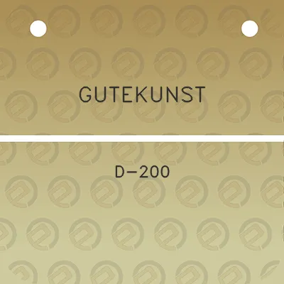 gutekunst-d-200