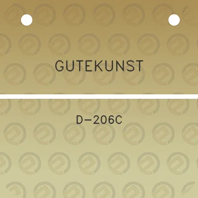 gutekunst-d-206c