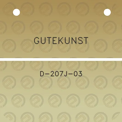 gutekunst-d-207j-03