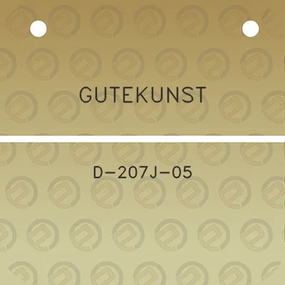 gutekunst-d-207j-05