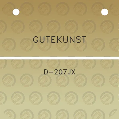 gutekunst-d-207jx