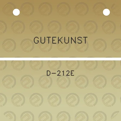 gutekunst-d-212e