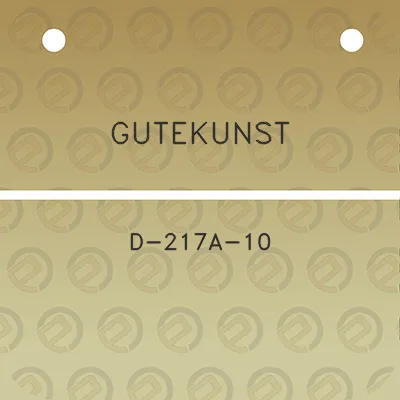 gutekunst-d-217a-10