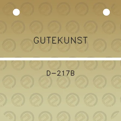 gutekunst-d-217b